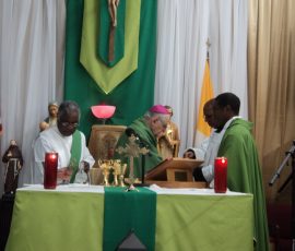 Archbishop Fiorenza Celebrates Mass