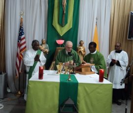 Archbishop Fiorenza Celebrates Mass