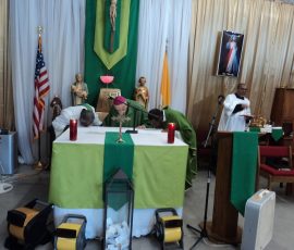 Archbishop Fiorenza Celebrates Mass