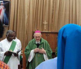 Archbishop Fiorenza Celebrates Mass